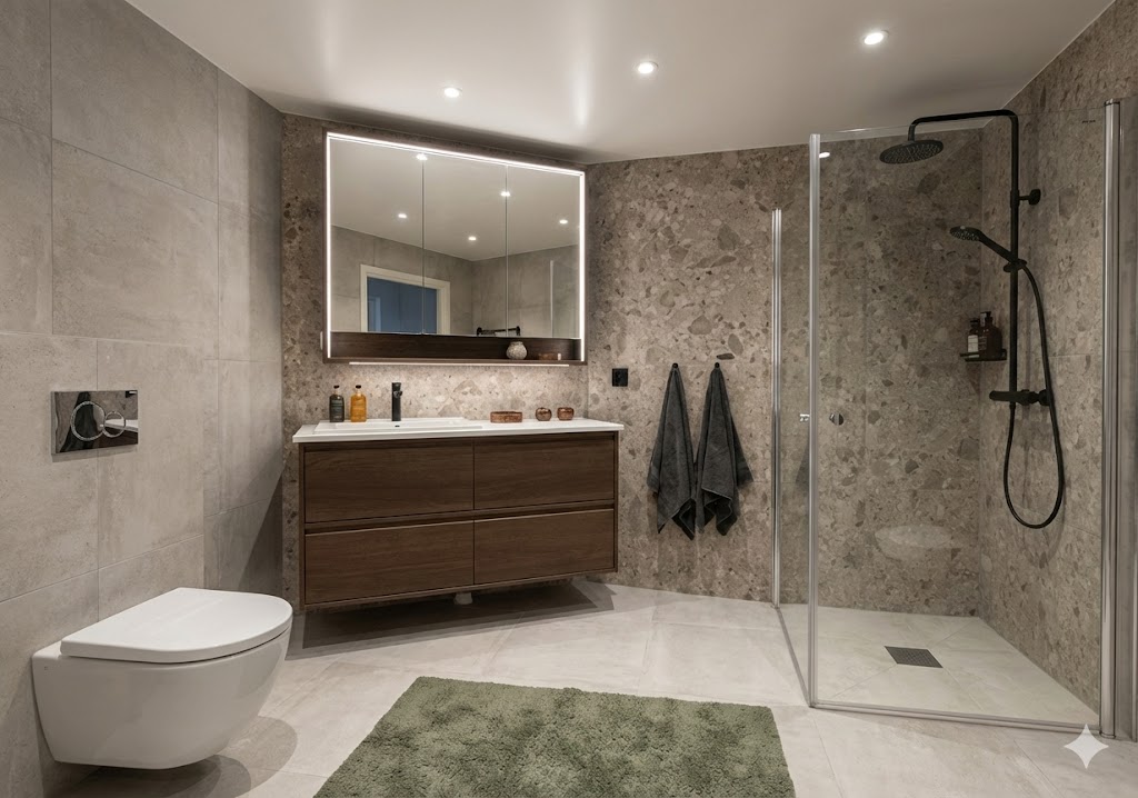 Komplett badrumsrenovering